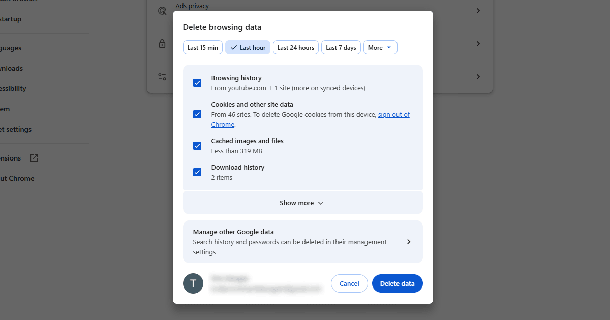 How to Clear Your Cache and Cookies to Fix VPN Streaming Issues
