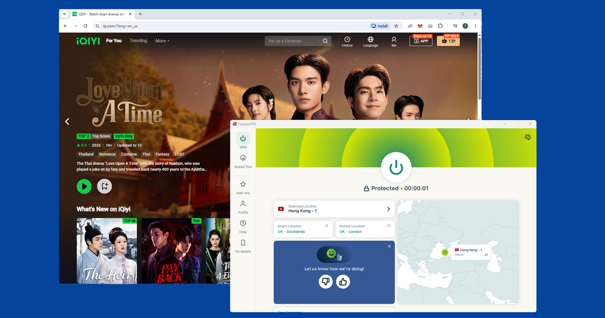iQIYI content restriction error screen